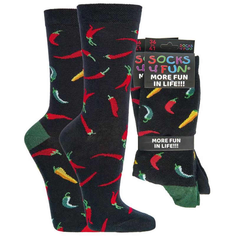Ponožky Socks 4 fun 6209.45 Chilli-2 páry