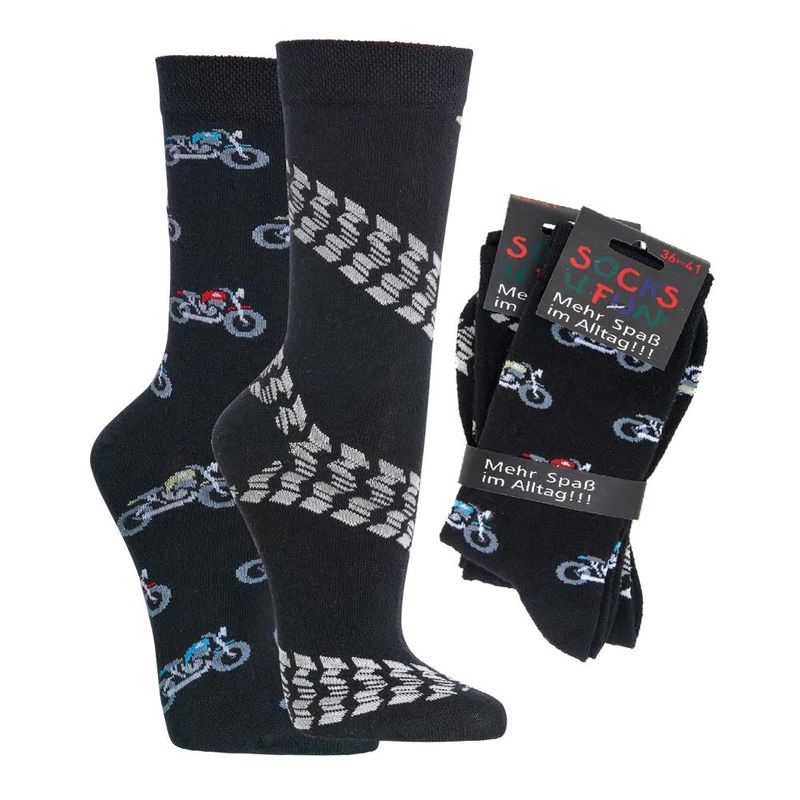 Ponožky Socks 4 fun 6209.64 Motorka-2 páry