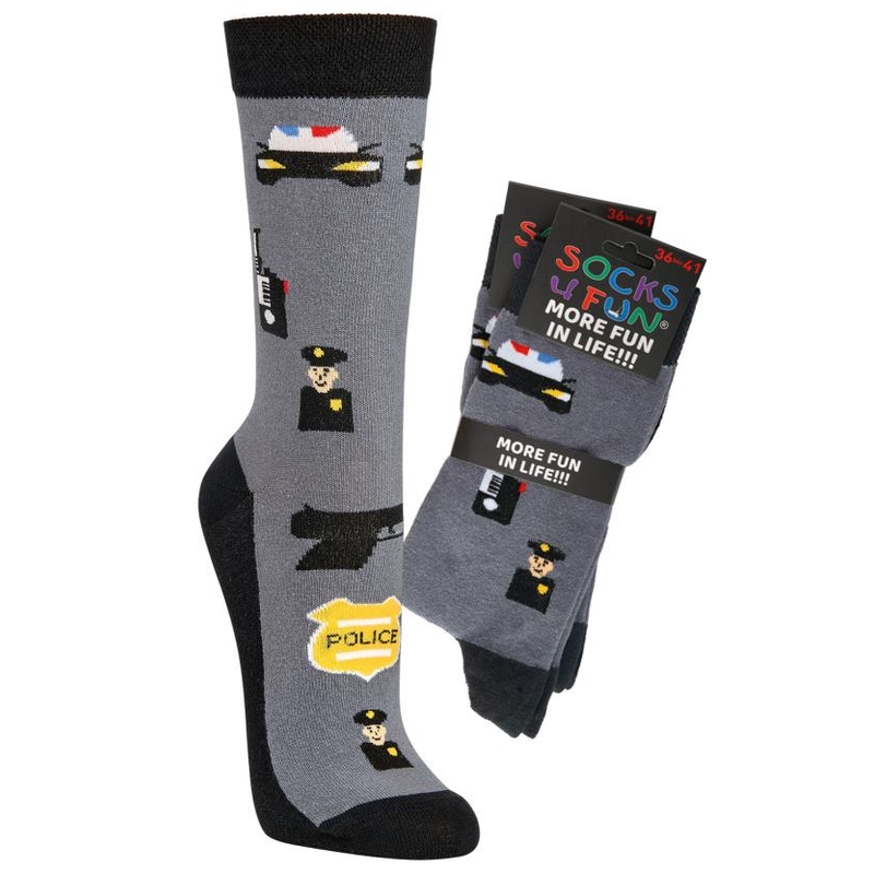 Ponožky Socks 4 fun 6209.87 Policie-2 páry