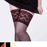 Punčochy samodržící Glamory Deluxe 20