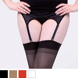 Punčochy na podvazky Glamory Perfect 20