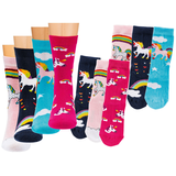 Ponožky Socks 4 fun 3189 Jednorožec-3 páry