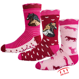 Ponožky ABS Socks 4 fun 3134 romantický kůn-3 páry