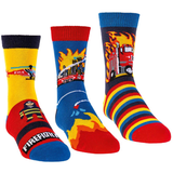 Ponožky Socks 4 fun 3189 hasiči-3 páry