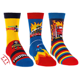 Ponožky ABS Socks 4 fun 3134 Hasiči-3 páry