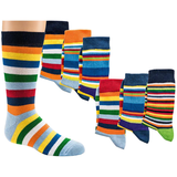 Ponožky Socks 4 fun 3137 veselý pruh-3 páry