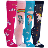 Podkolenky Socks 4 fun 3463 Jednorožec-3 páry
