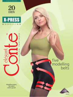 Punčocháče Conte X-Press 20